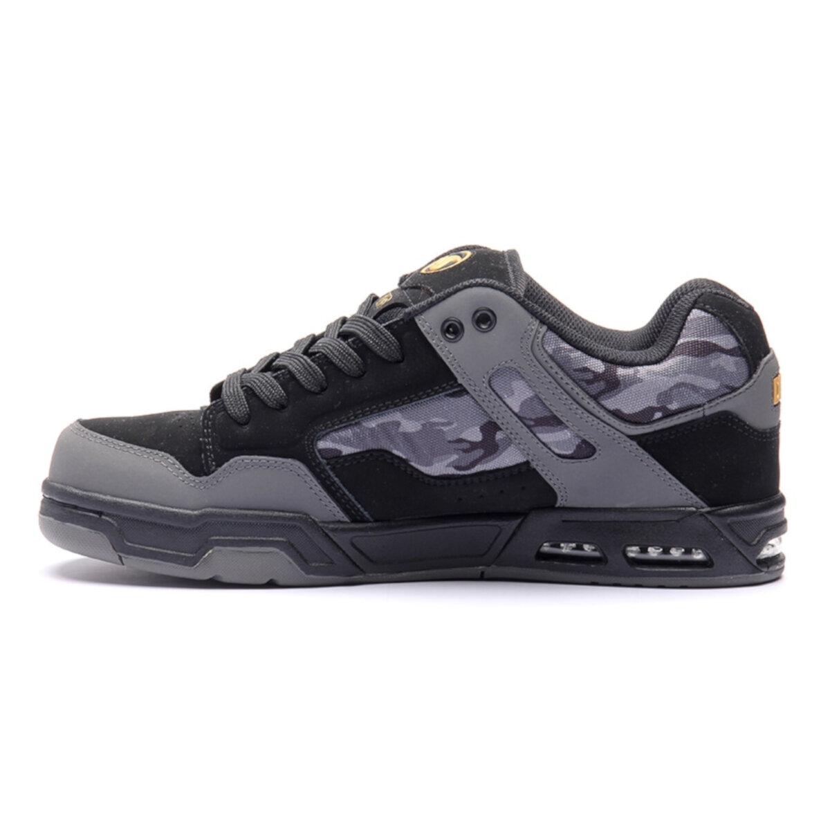 Tenis DVS Enduro Heir 983 BLACK CHARCOAL CAMO NUBUCK.