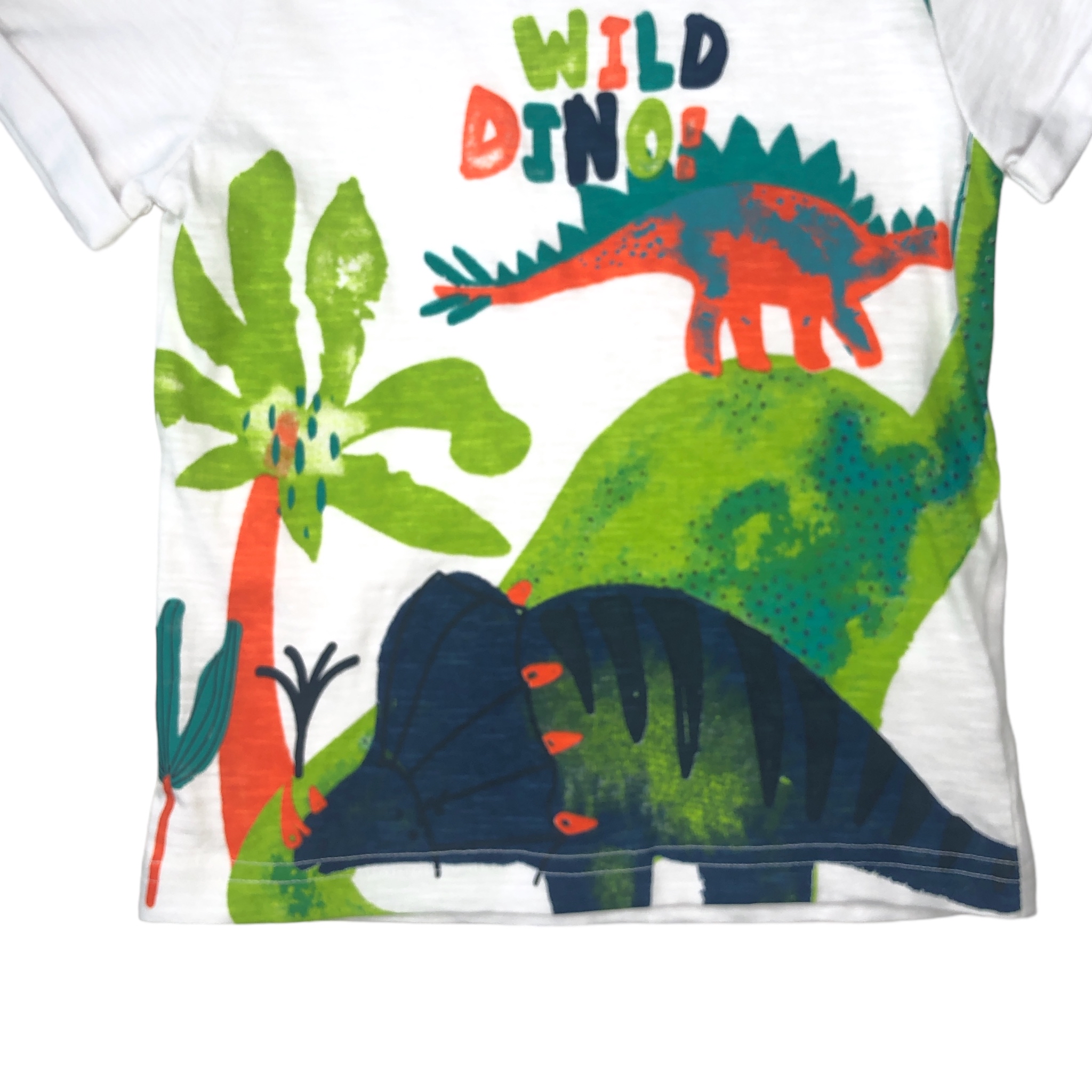 Playera Dinos manga corta WILD DINO! niño Losan.