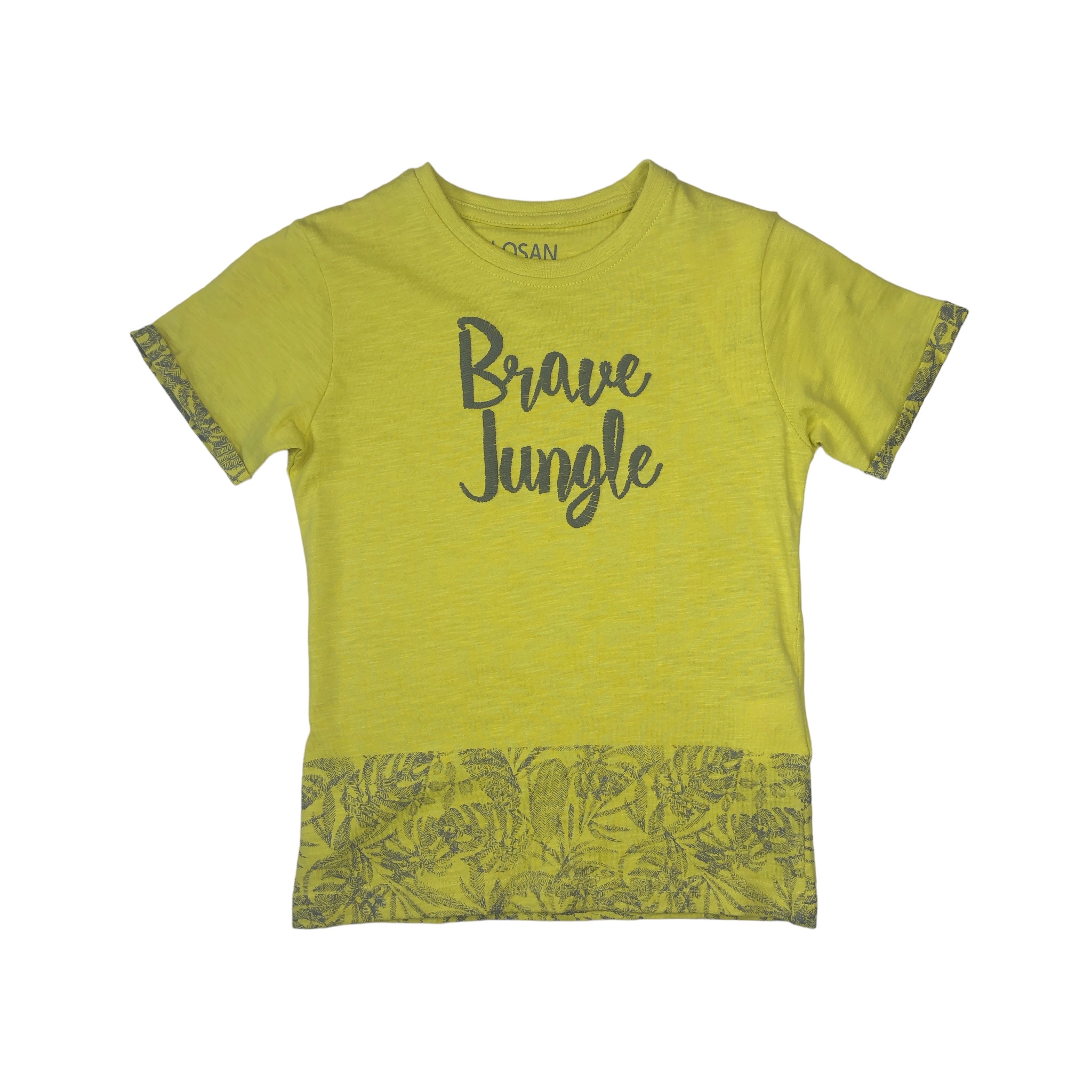 Playera  manga corta Brave Jungle niño Losan.