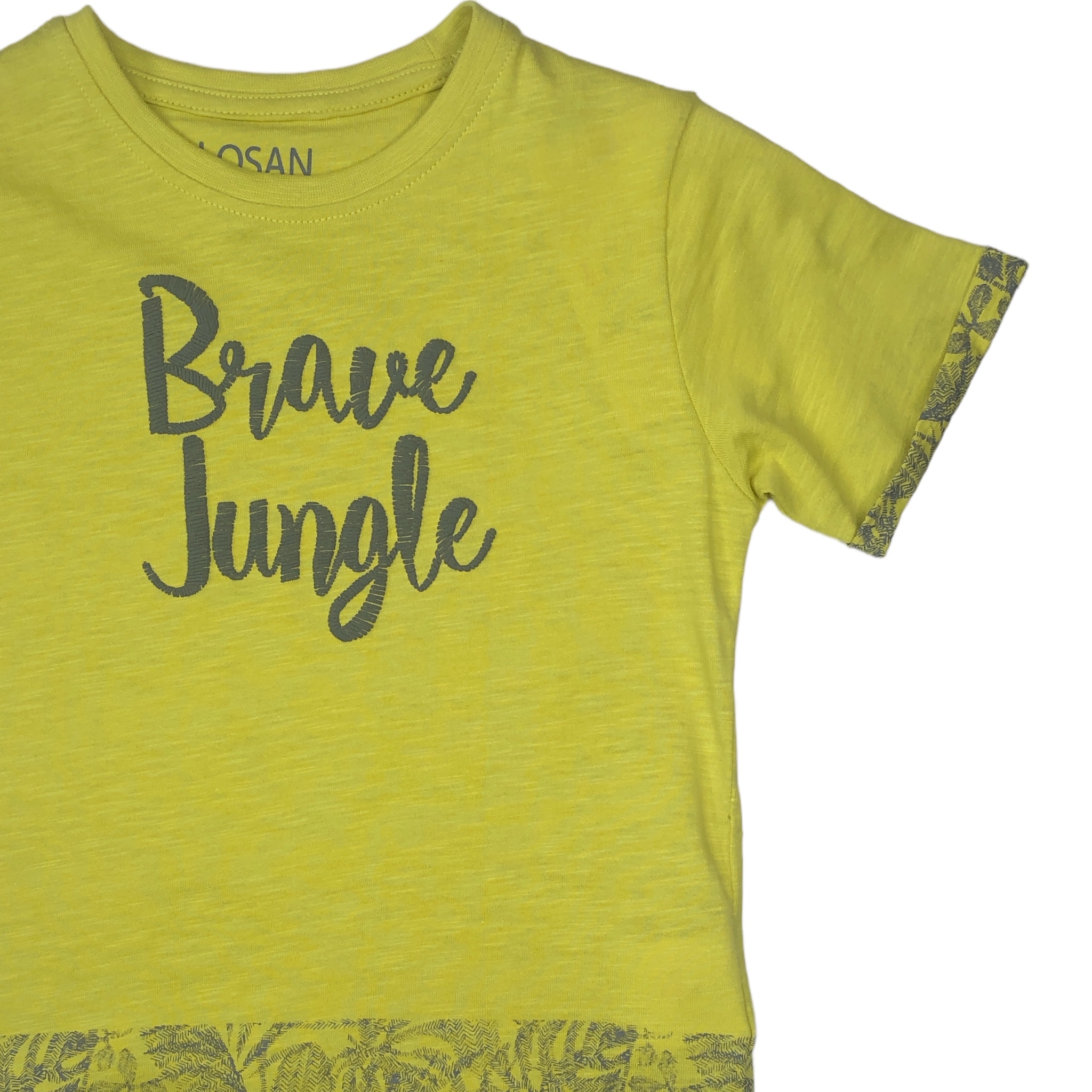 Playera  manga corta Brave Jungle niño Losan.