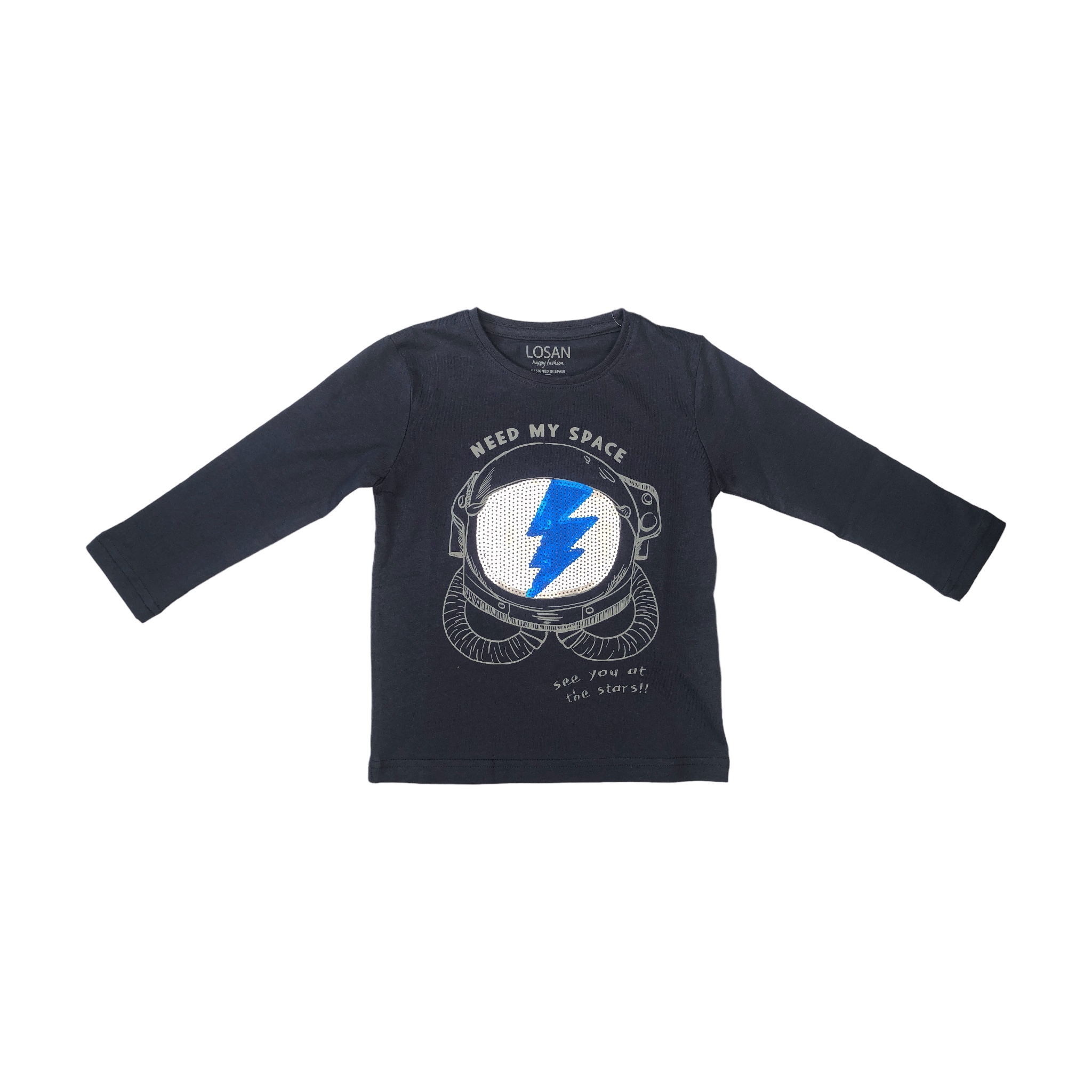 Playeras con estampado para niño LOSAN.