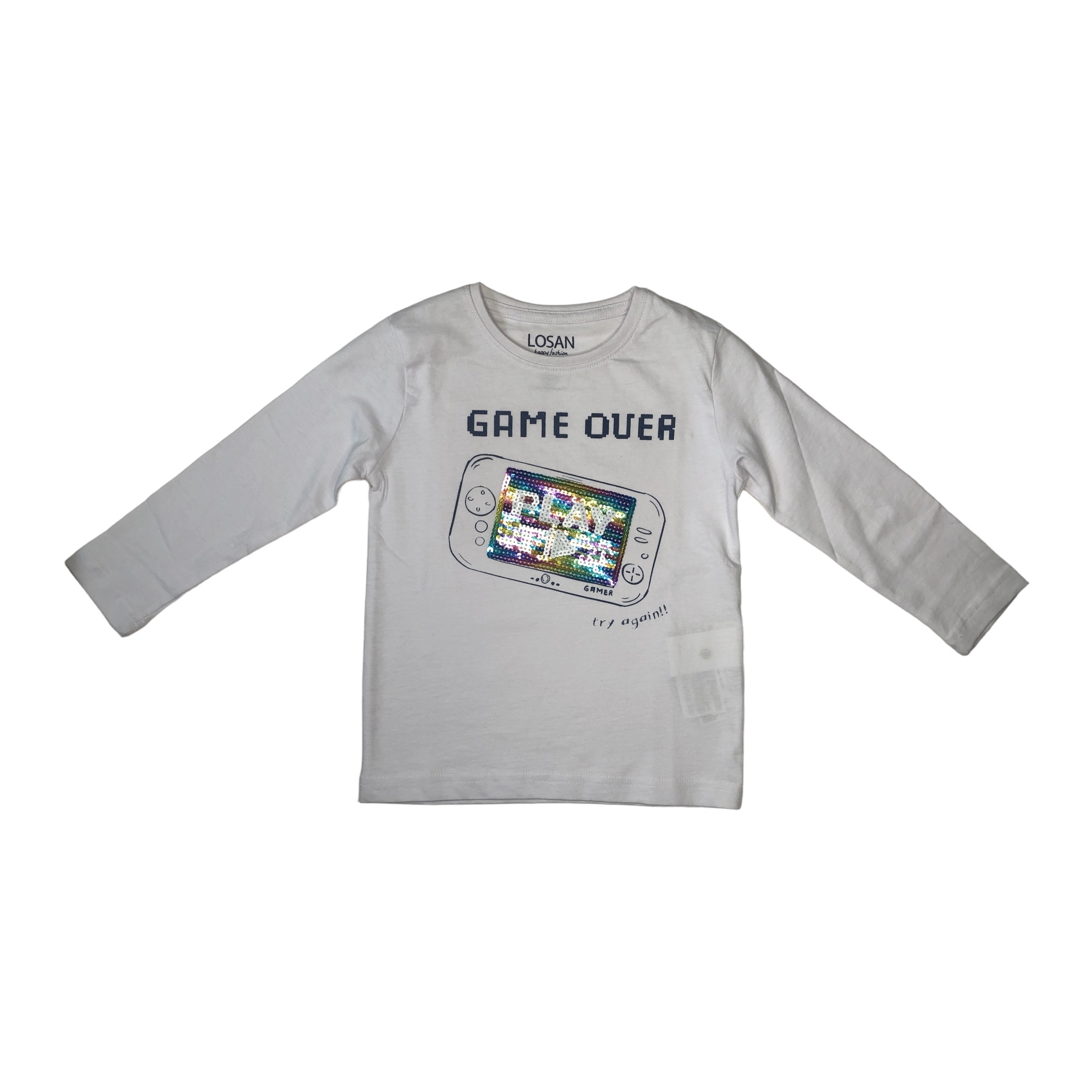 Playeras con estampado para niño LOSAN.