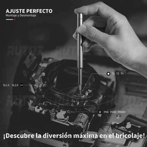 "Kit Desarmadores Destornillador Precisión 24 en 1 Para Ps4 Lentes XboxTorx Celular Laptop Ps4 Xbox ".