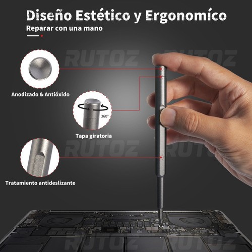 "Kit Desarmadores Destornillador Precisión 24 en 1 Para Ps4 Lentes XboxTorx Celular Laptop Ps4 Xbox ".