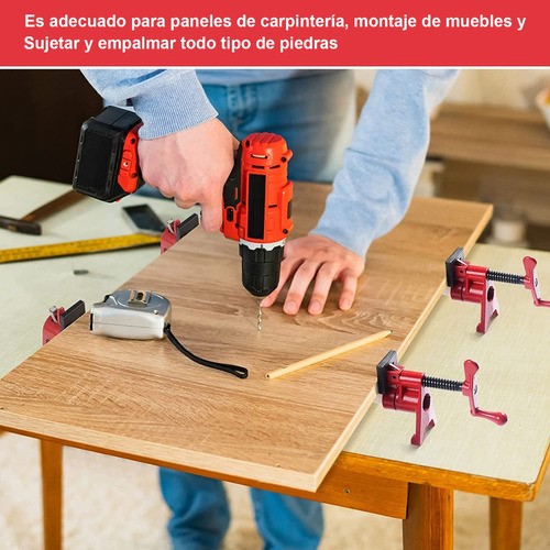 Prensa / Sargento Para Madera De Tubo 3/4 Pz.