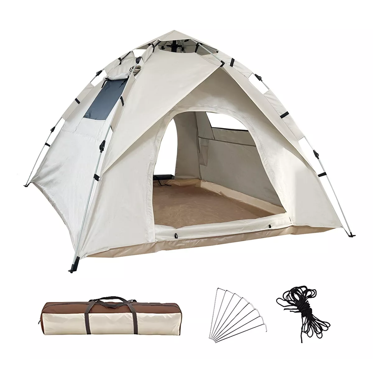 Tienda De Campaña Impermeable - 4-5 Personas Casa De Acampar.