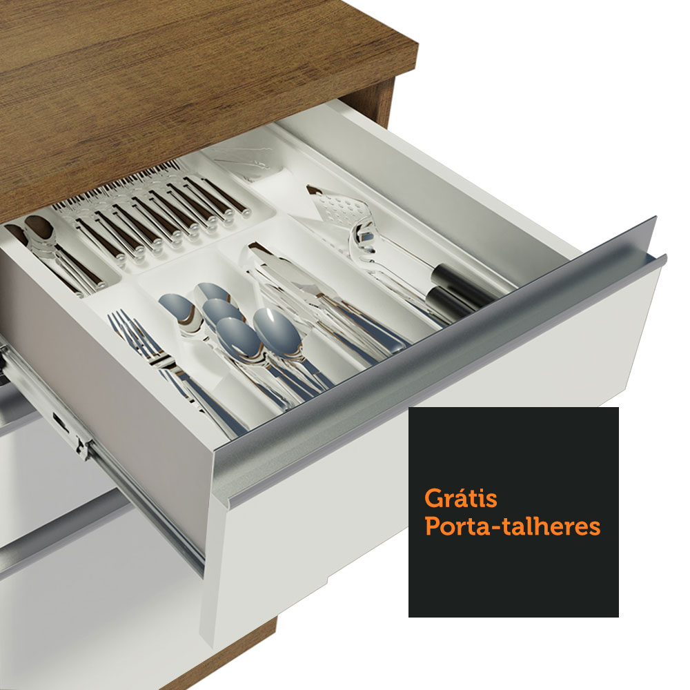 Cocina Integral Completa Modular Madesa Glamy 315cm MB 02.