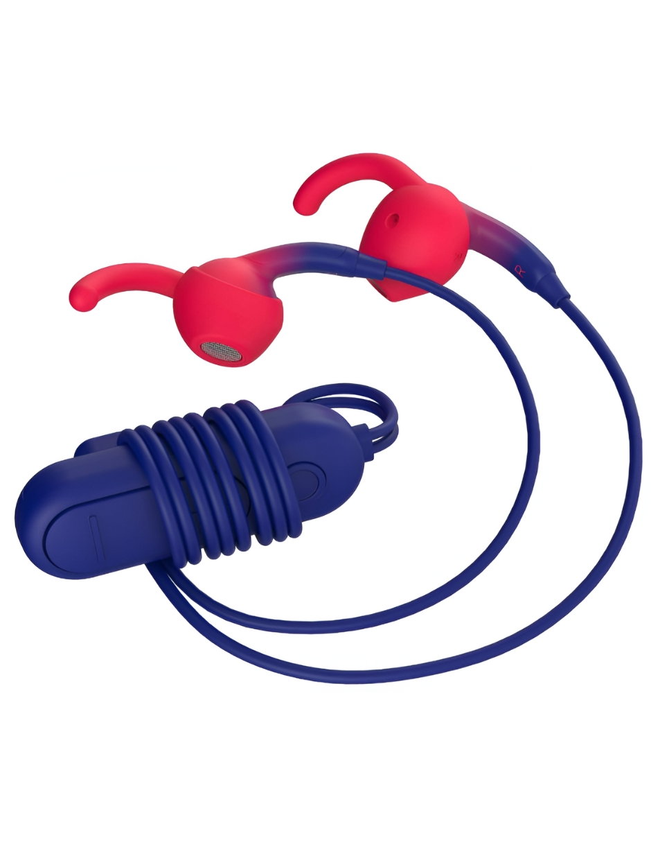 Auriculares iFrogz Sound Hub Tone - Azul/Rojo.