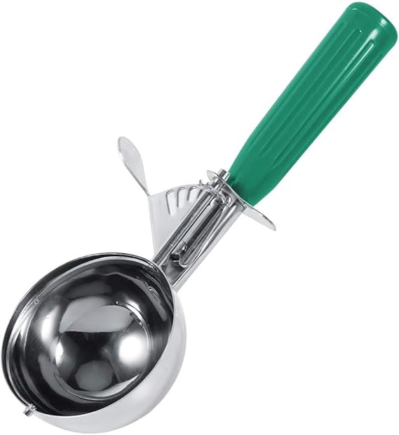 A GuDoQi Cucharas de Helado, 3 Tamaño (4cm 5cm 6cm), Acero Inoxidable de Grado Alimenticio, Cucharas para Excavar Fruta, Bolitas de Espinaca, Cuchara para Magdalena, Helados DIY.