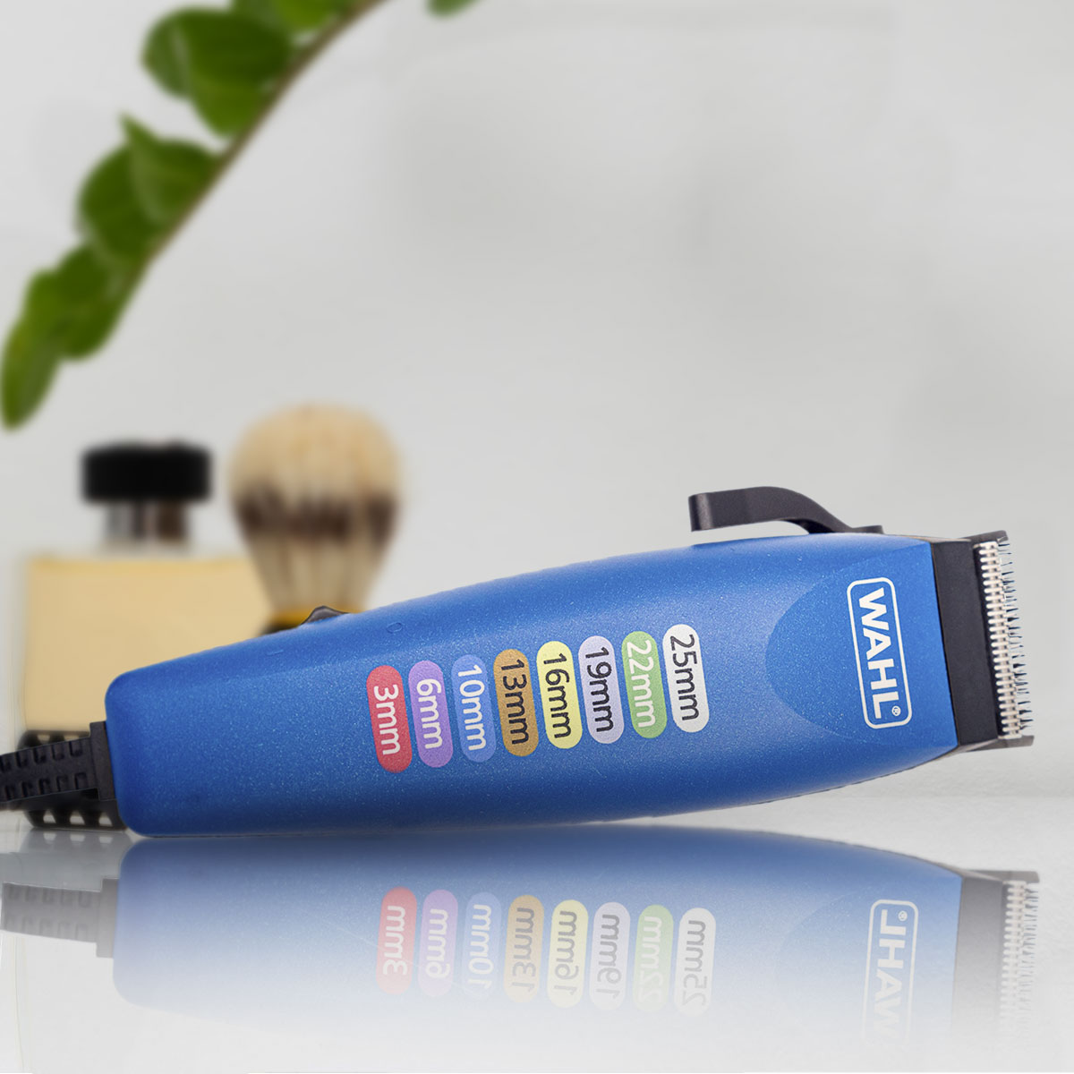 Cortapelo Wahl Color Code 17 Piezas Con Palanca De Ajuste Azul