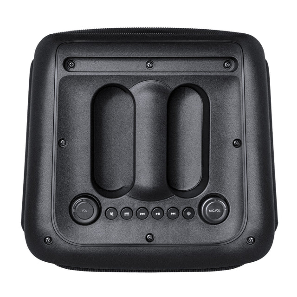 Bafle de Piso Kaiser KSW-3008 Flame 8" 1200W Recargable Luz Led Bluetooth.