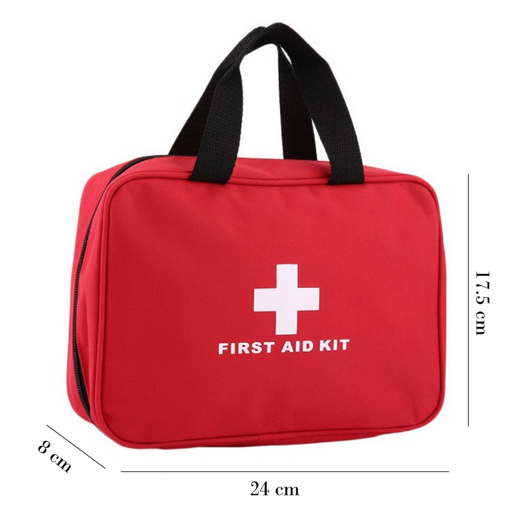 Botiquín Estuche Kit Primeros Auxilio De Viaje Medicamentos