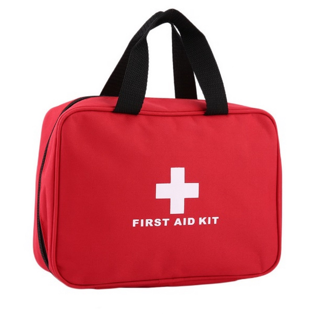 Botiquín Estuche Kit Primeros Auxilio De Viaje Medicamentos