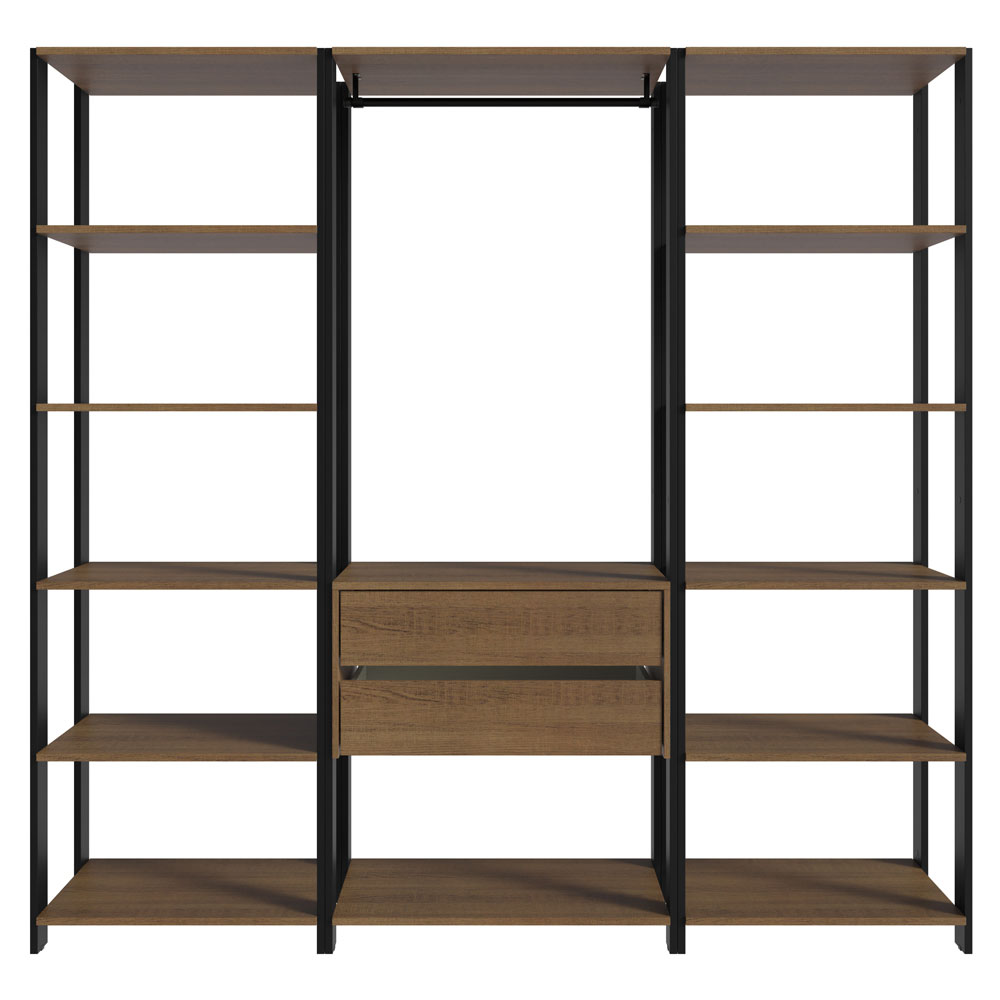 Ropero Closet Guardarropas Madesa Valencia 188cm MP 01