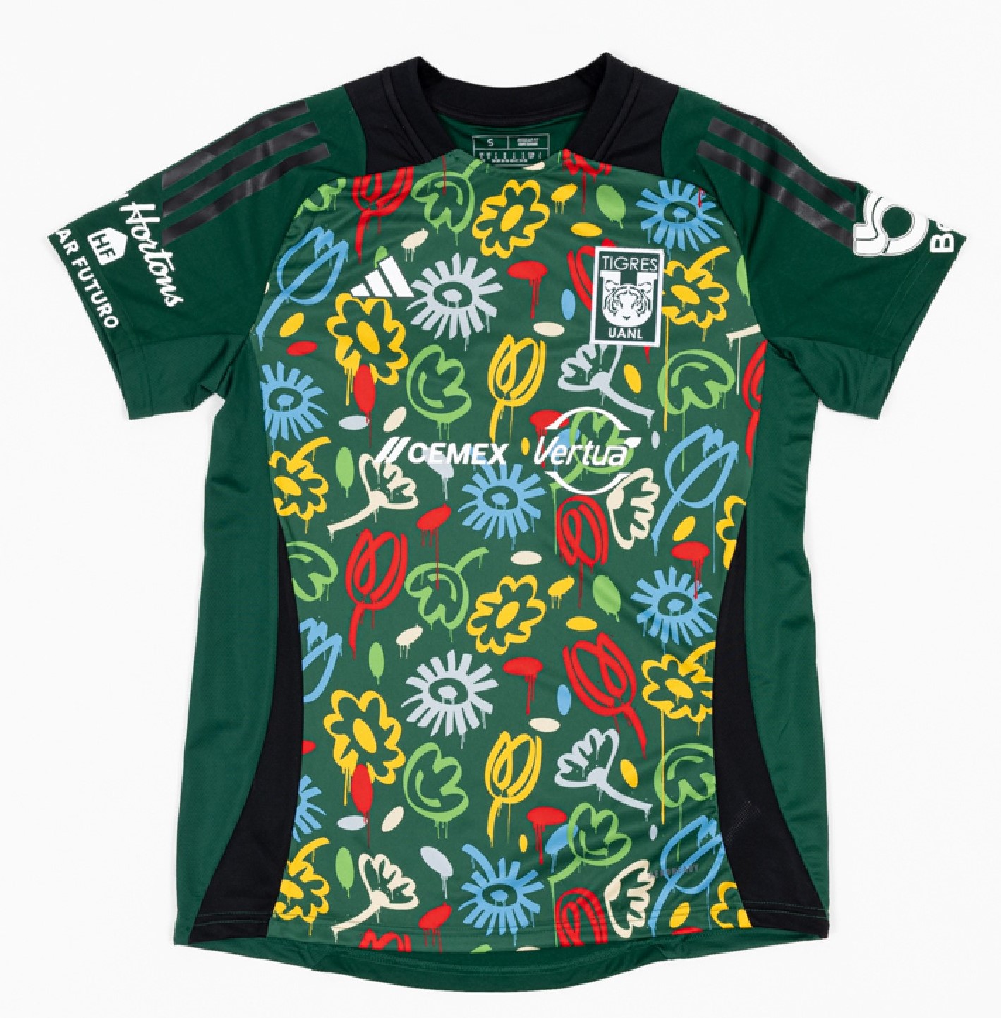 Nuevo! Jersey Tigres UANL 2024 Edicion Especial Dia de la Tierra Verde Talla M.