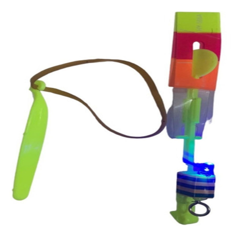 70 Flecha Luz Led Luminoso Liga Juguete Helicoptero Fiesta.