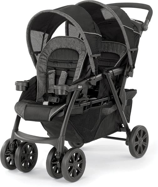 Carriola De Bastón Para Bebé D Bebé Aerostar Reclinable Gris