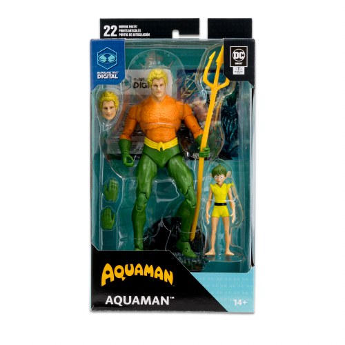 DC Multiverse Aquaman (DC Classic) 7 pulg c/ Digital Collectible.