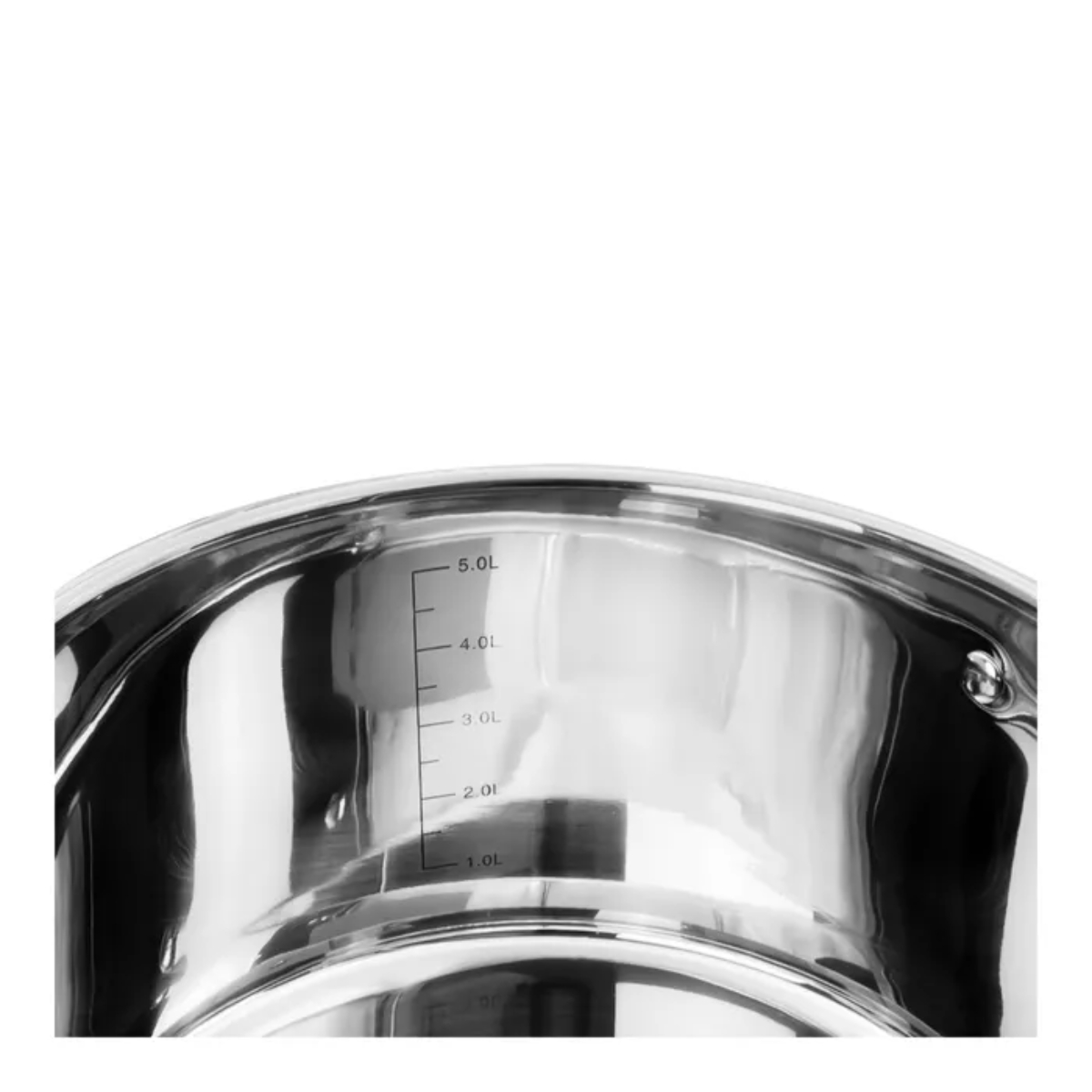 Batería de Cocina Premium Qualité 12 Piezas Acero Inoxidable Tapas de Vidrio.