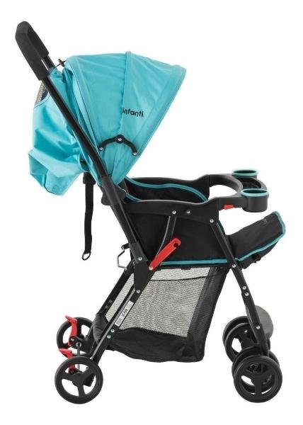 Carriola De Bebe Infanti Swivel Mango Reversible Azul