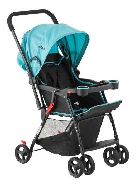 Carriola De Bebe Infanti Swivel Mango Reversible Azul