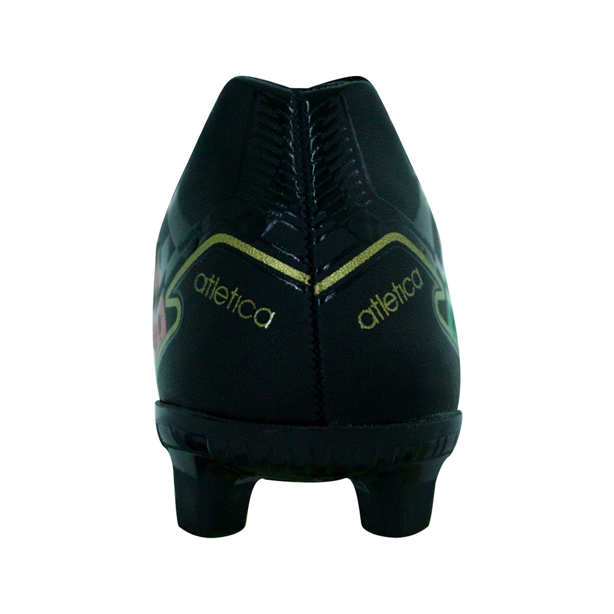 Tenis de Futbol Atletica 21220307 Tachos Niños Negro/Bandera.