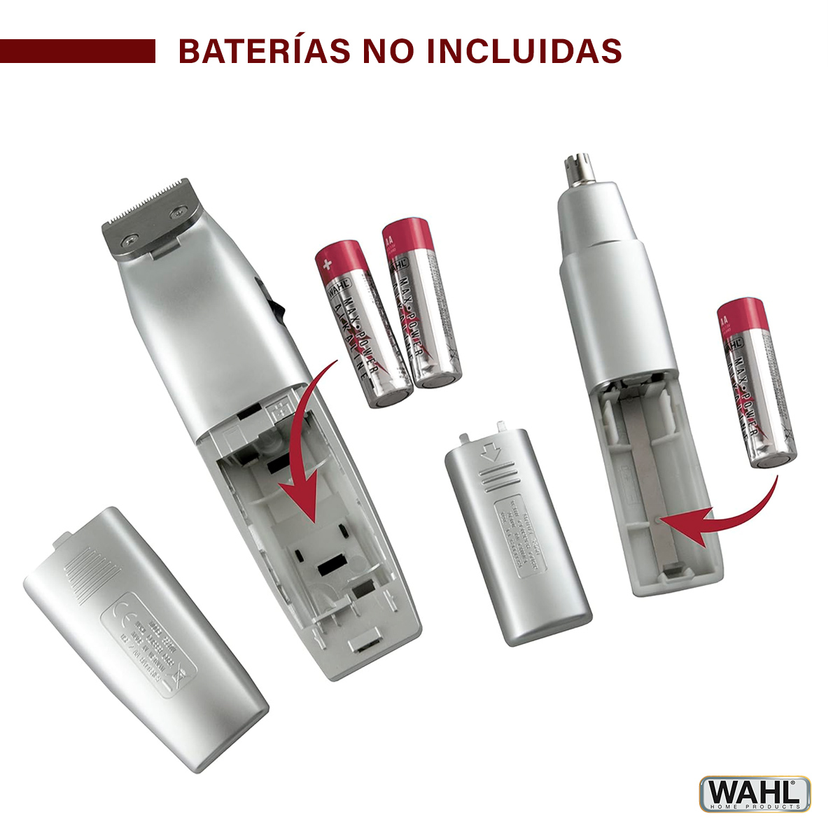 Cortadora Wahl Mustache Para Barba Bigote Nariz Inalambrica