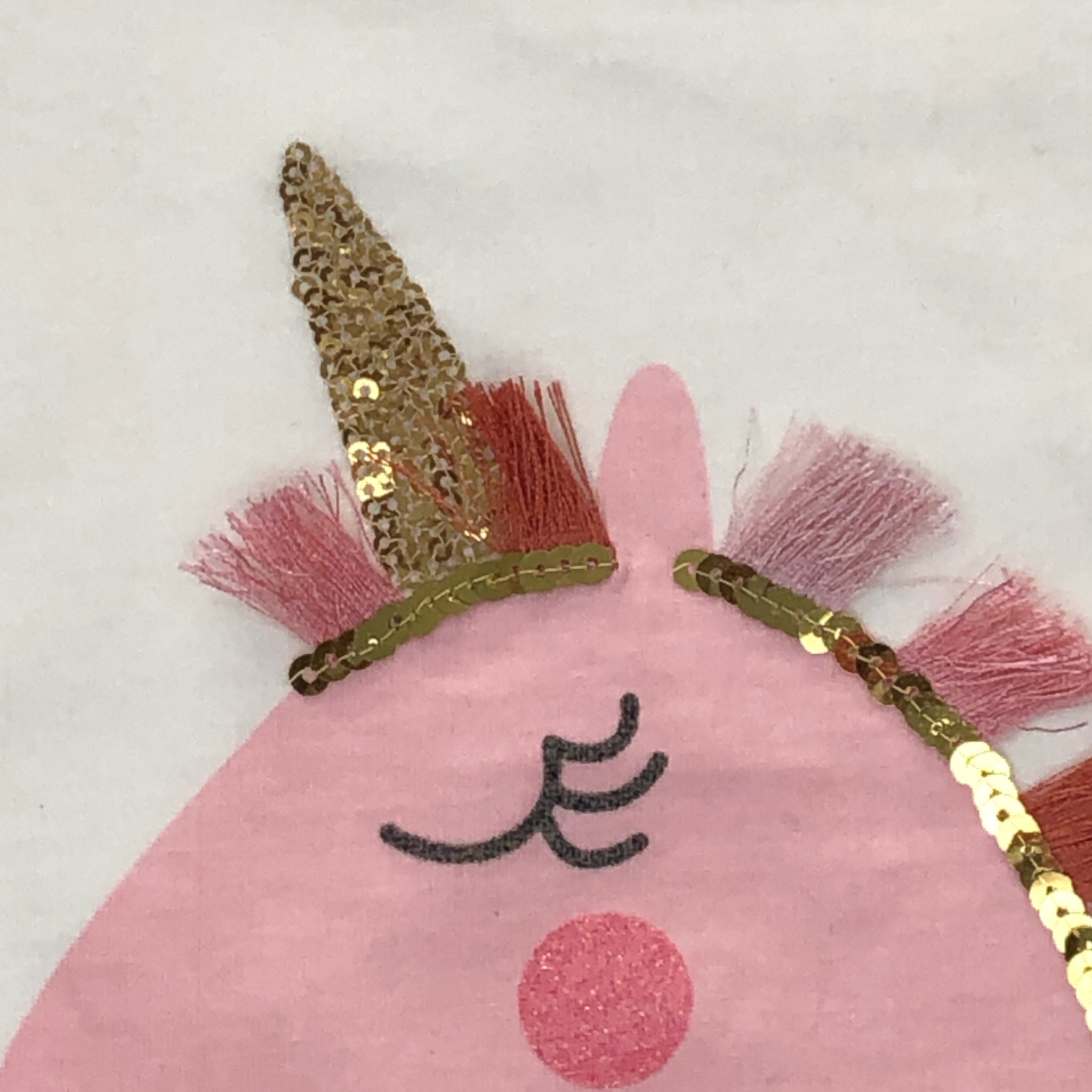 Playera Unicornio rosa manga corta "be magical" niña Losan.