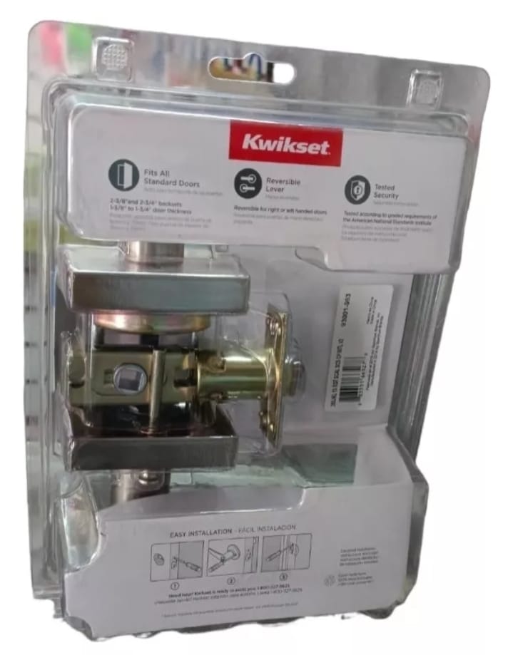 Chapa Kwikset Para Baño O Recámara.