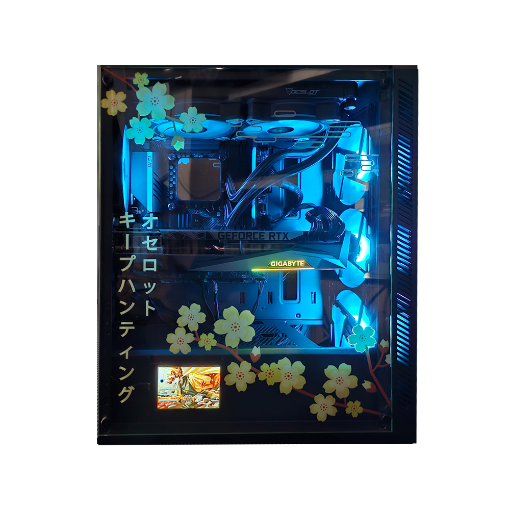 CPU INTEL CORE I7-12700KF/ RTX3080 /32 GB RAM/ 2TB SSD M.2/ MB B660M-A/ 750W 80 PLUS/ ENFRIAMIENTO LIQUIDO.