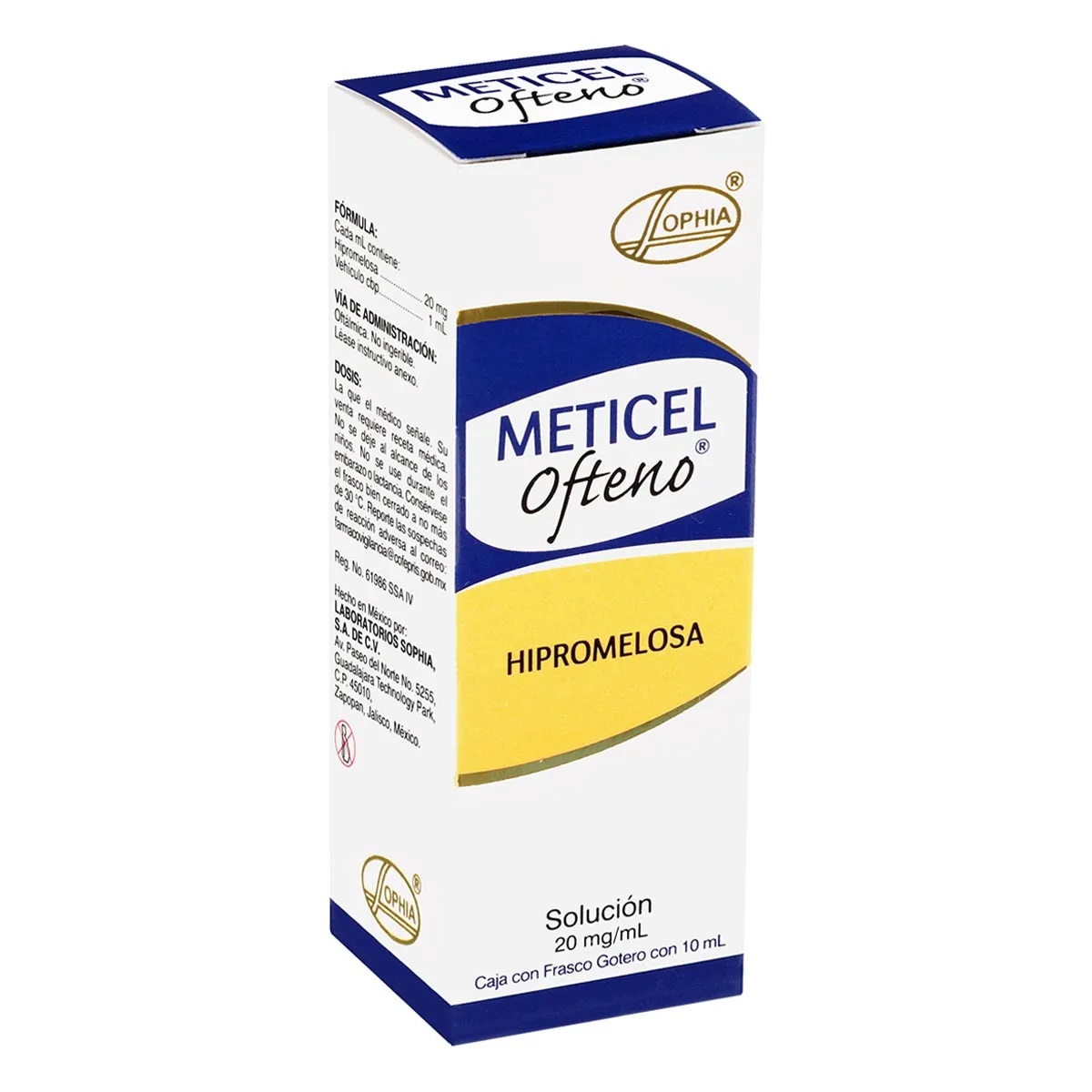 Meticel, Hirpomelosa 2% Oftálmico 15 ml Gotas