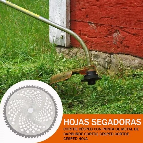 Kit Disco Sierra Corte Para Desbrozadora 40/60/80 Dientes.