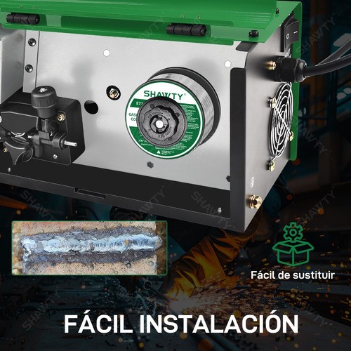 Soldadura Microalambre Flux Core E71t-gs 0.8mm1kg 2pz.