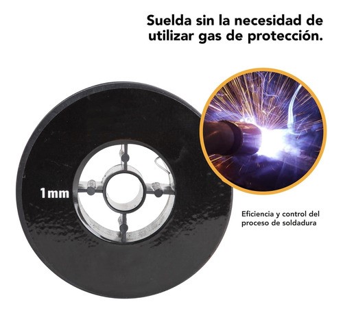 Kit 3 Rollos Microalambre Soldar 1kg 1.00mm Fluxcore Sin Gas.