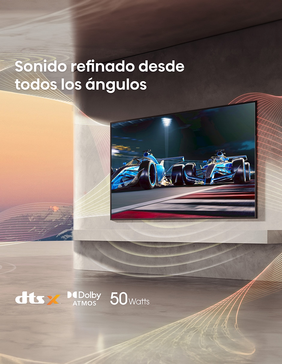 Pantalla Hisense ULED de 100" 4K/UHD 100U8K con Google TV.