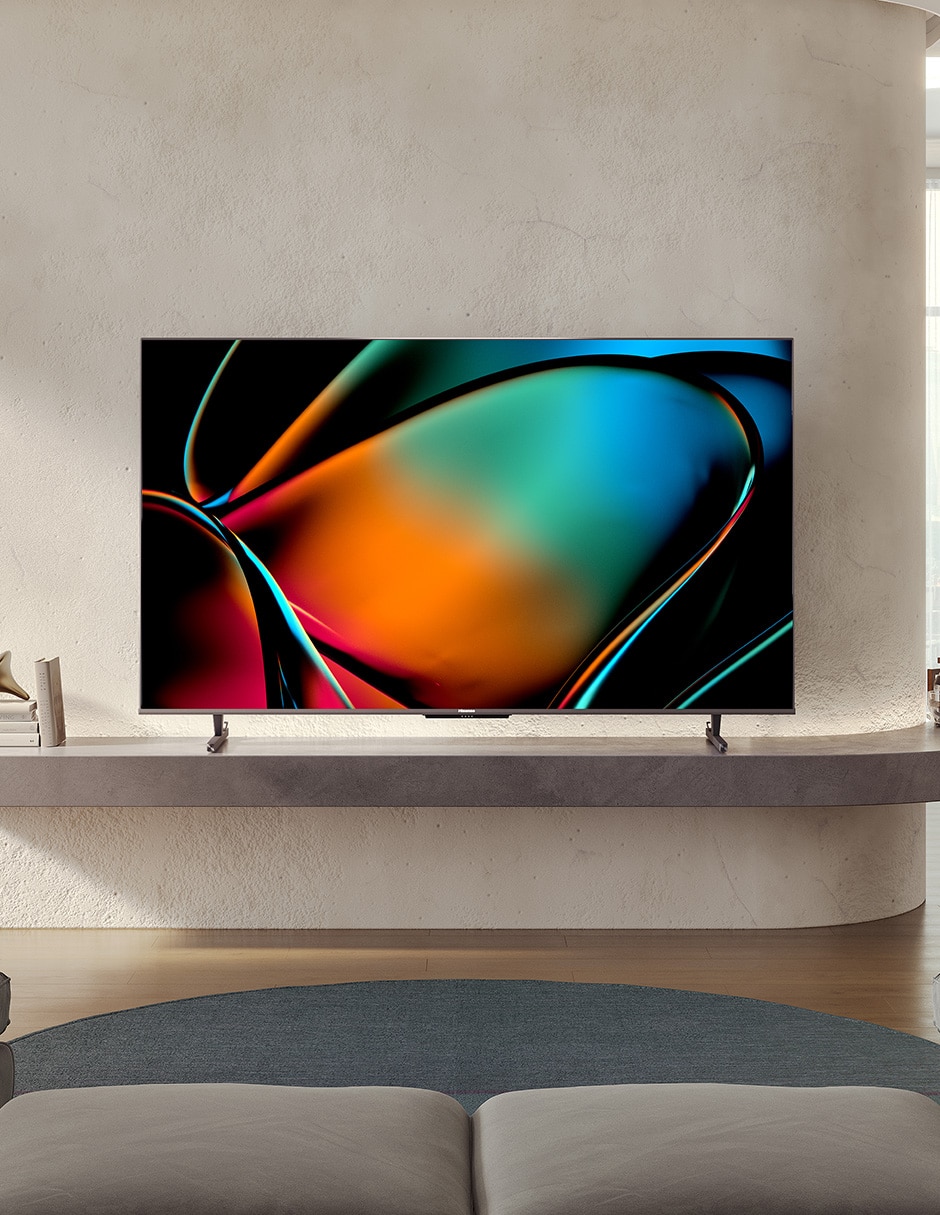 Pantalla Hisense ULED de 100" 4K/UHD 100U8K con Google TV.