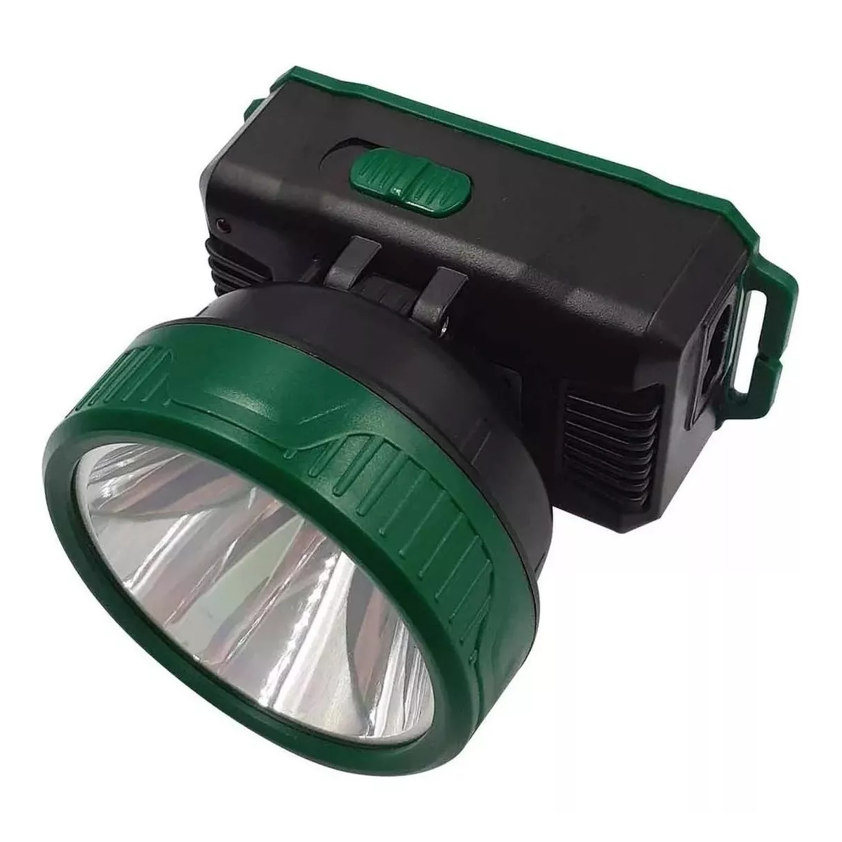 Lampara De Cabeza Led 1w Color de la linterna Verde/Negro.