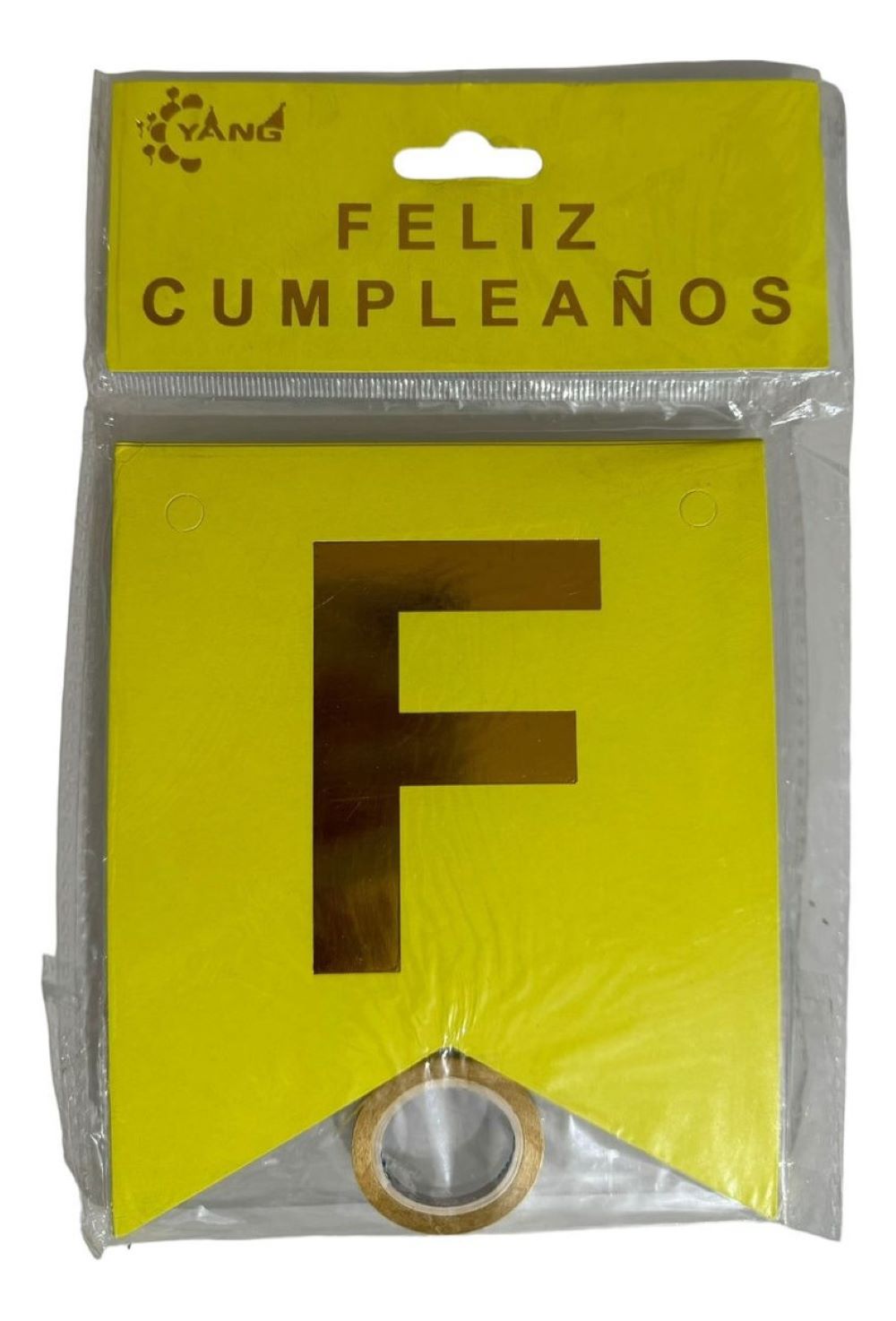 50 Banderin Feliz Cumpleaños Letrero Fiesta Mayoreo Banner.