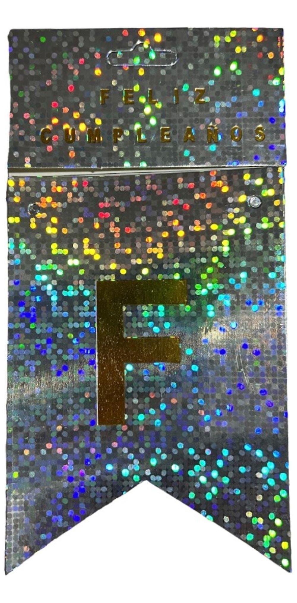 50 Banderin Feliz Cumpleaños Letrero Fiesta Mayoreo Banner.