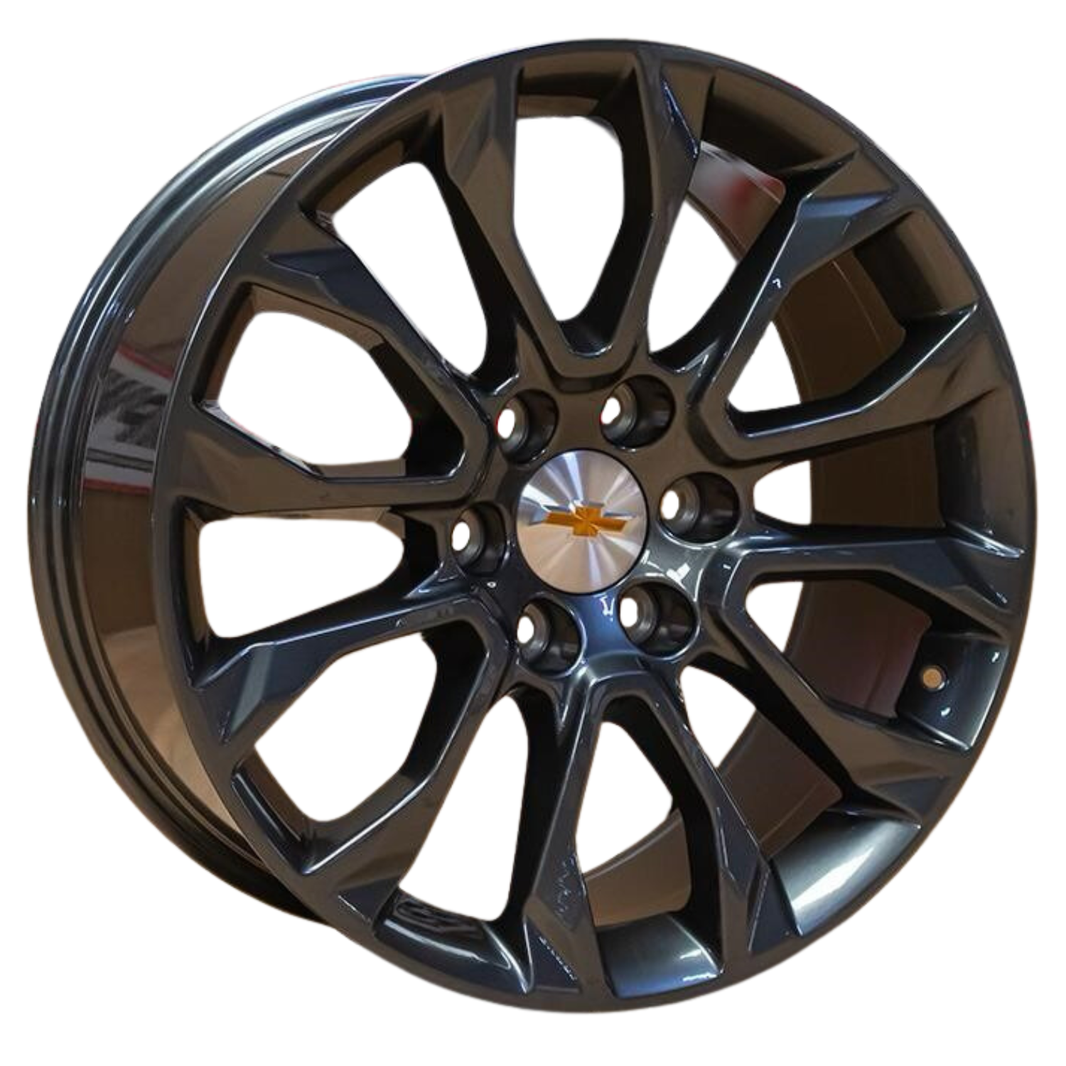PAQUETE 4 RINES 20 6X139.7 HYPER BLACK, Nissan Titan,Chevrolet Silverado 1500,GMC 