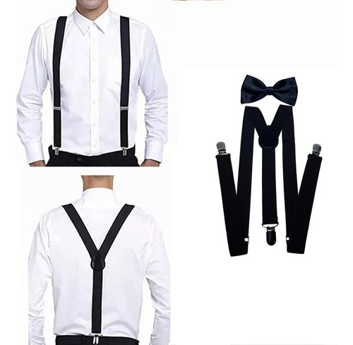 1pc Tirantes Para Adulto Pantalones Suspenders Ajustables.