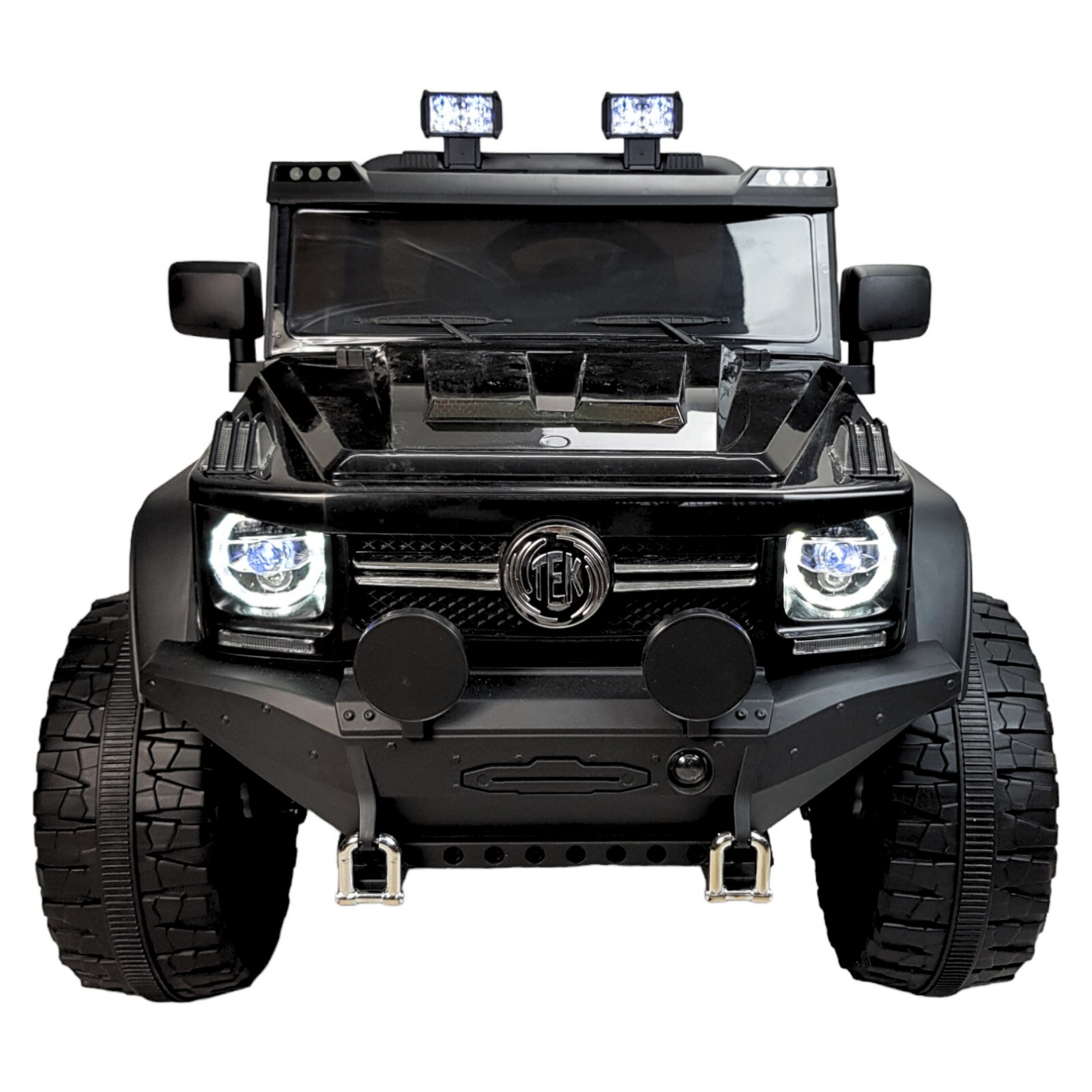 Montable Electrico Camioneta 4x4 para Niños Control Remoto 12v - Negro.