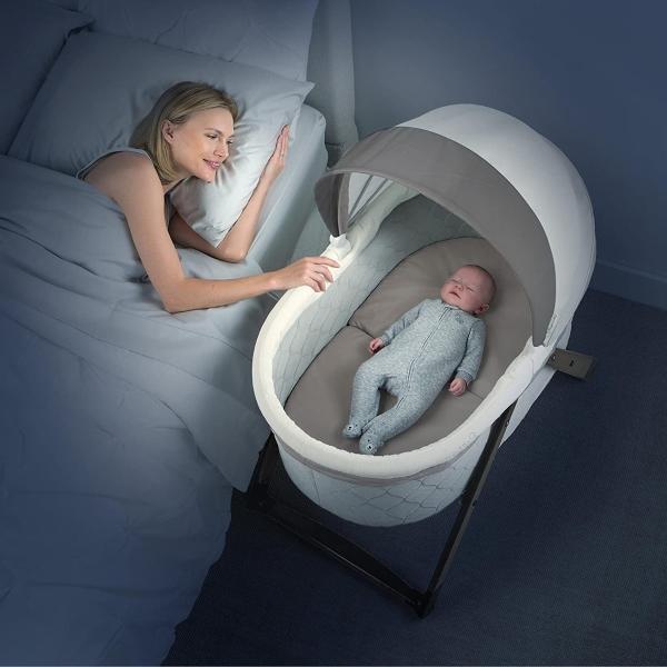 Cuna Moisés Mecedora Portátil Ingenuity Rocking Bambineto Wood Carrington