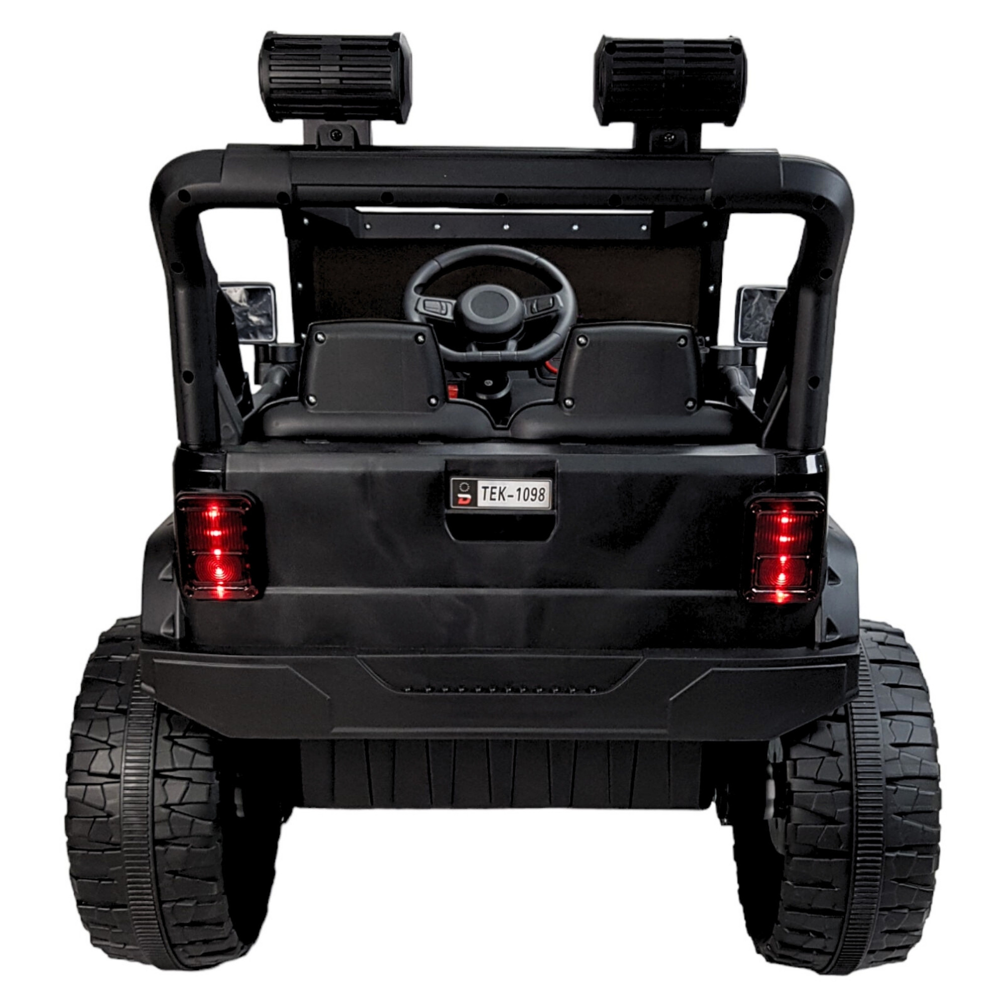 Montable Electrico Camioneta 4x4 para Niños Control Remoto 12v - Negro.