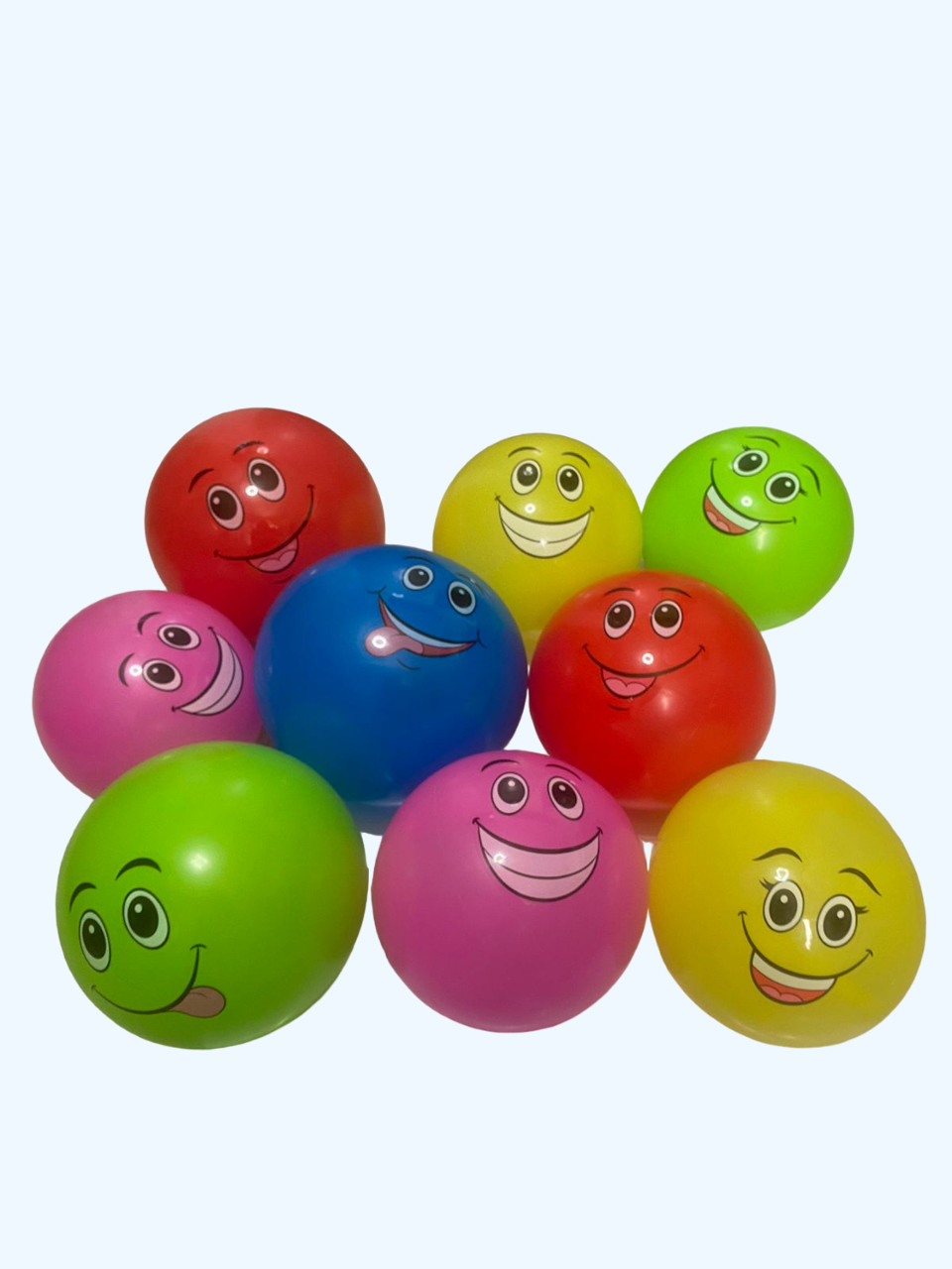 50 Pelotas Caritas Fiesta Regalo Niño Niña.