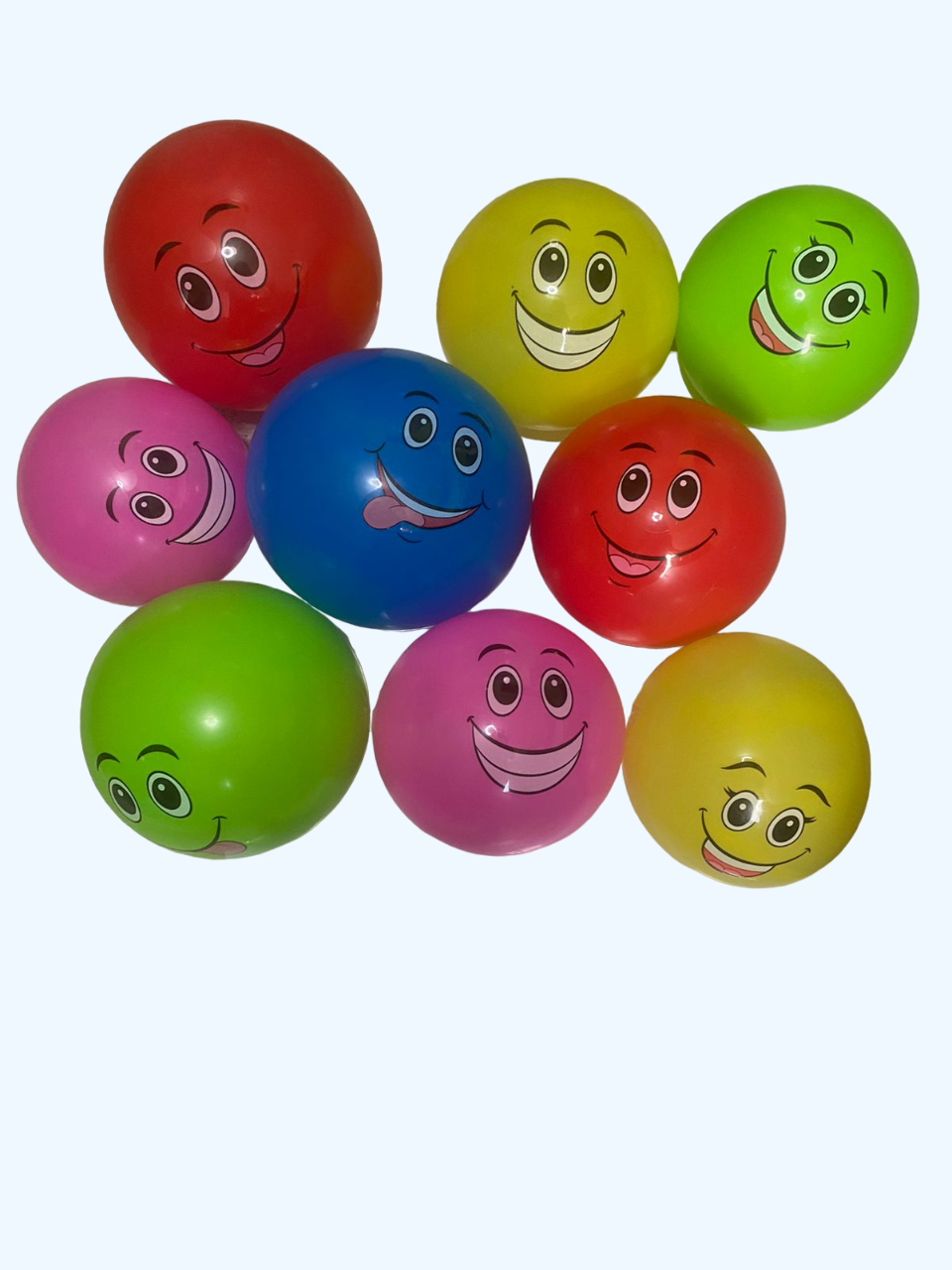 50 Pelotas Caritas Fiesta Regalo Niño Niña.