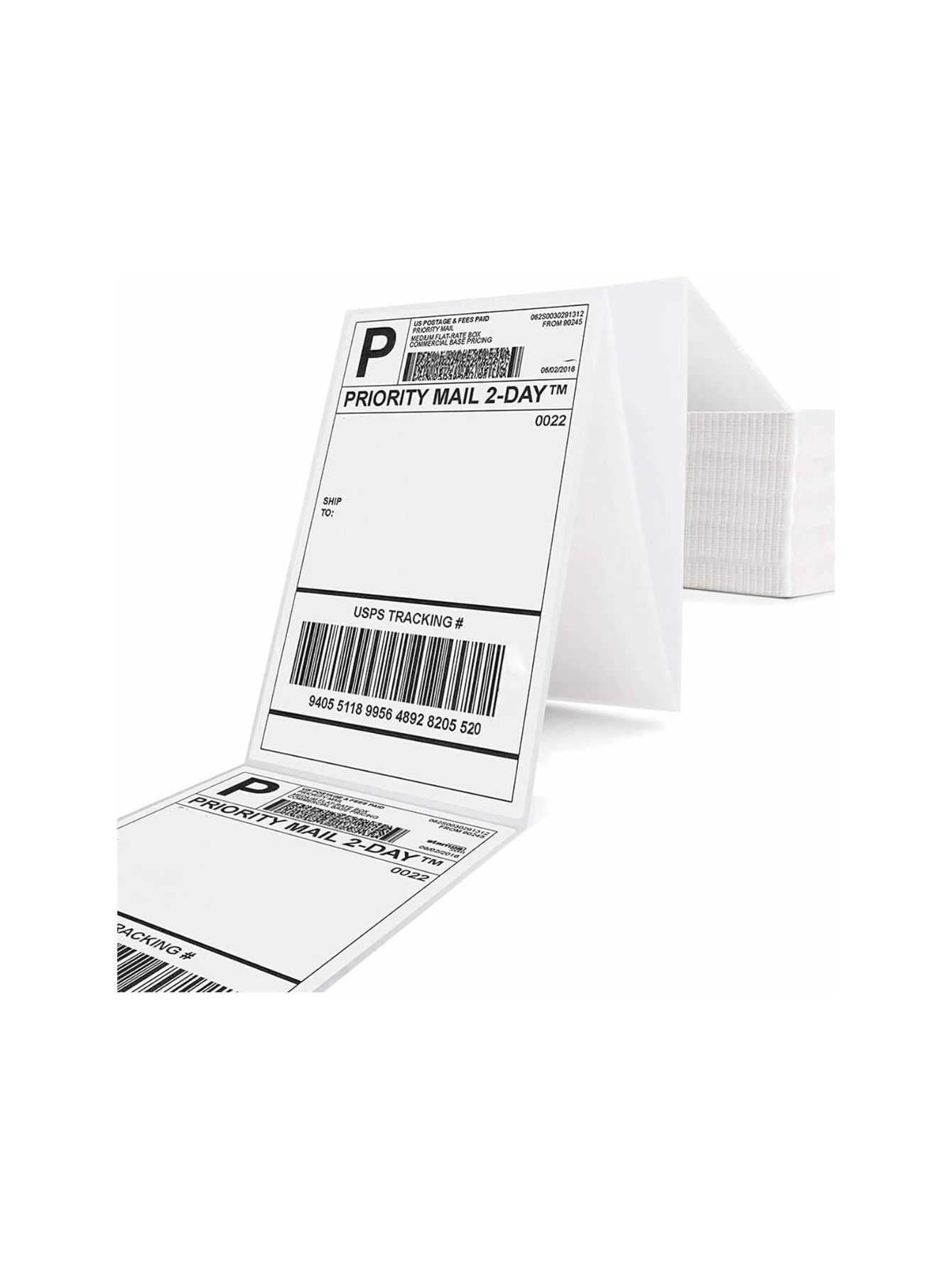 Etiqueta de envio paquete 500 piezas.