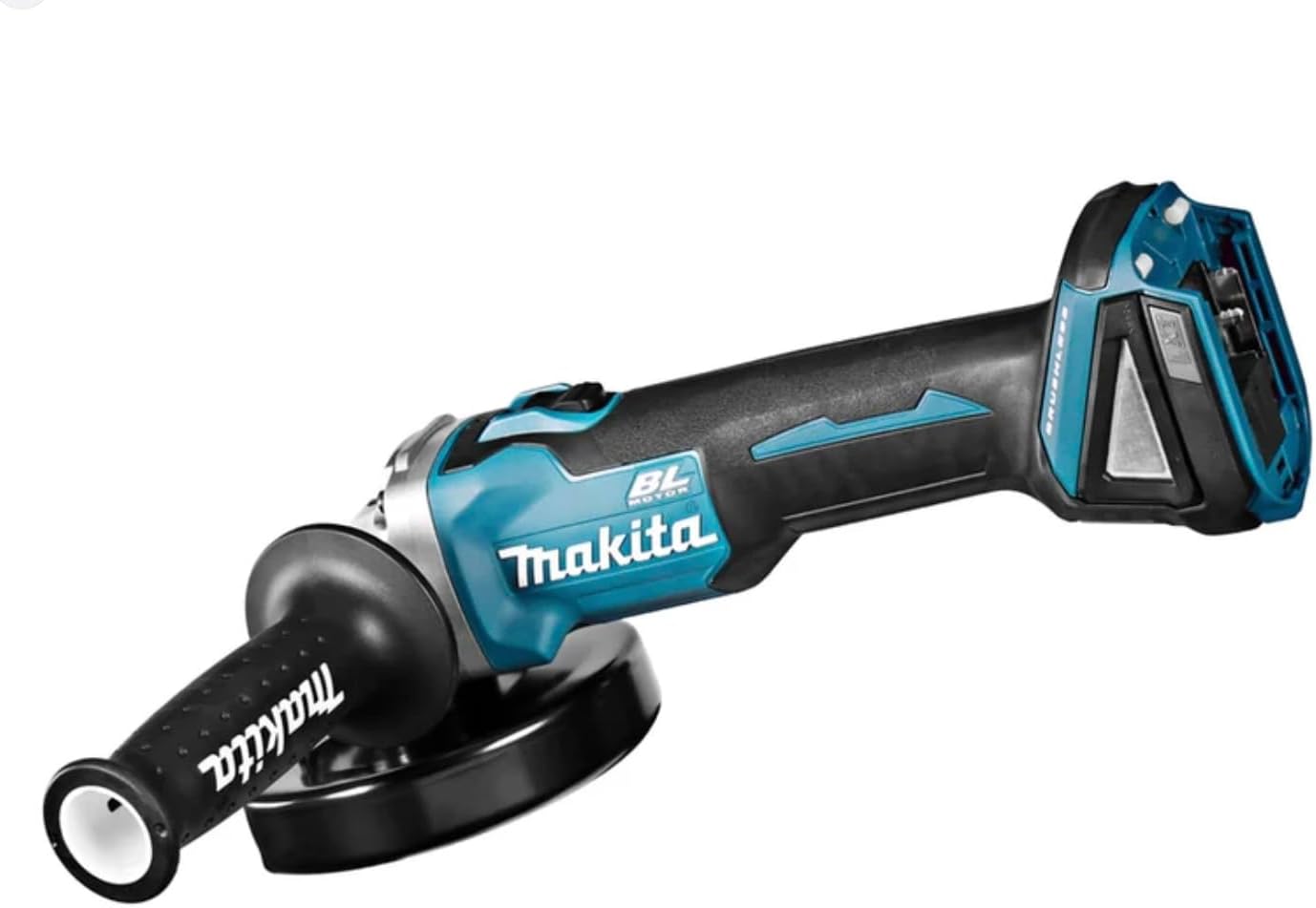 Amoladora angular Makita DGA504Z inalámbrica de 5 pulgadas (solo herramienta) con motor sin escobillas.