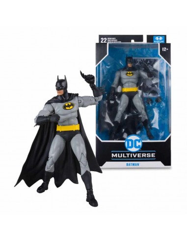 DC Multiverse Knightfall Batman Variante [Knightfall, Negro & Gris].