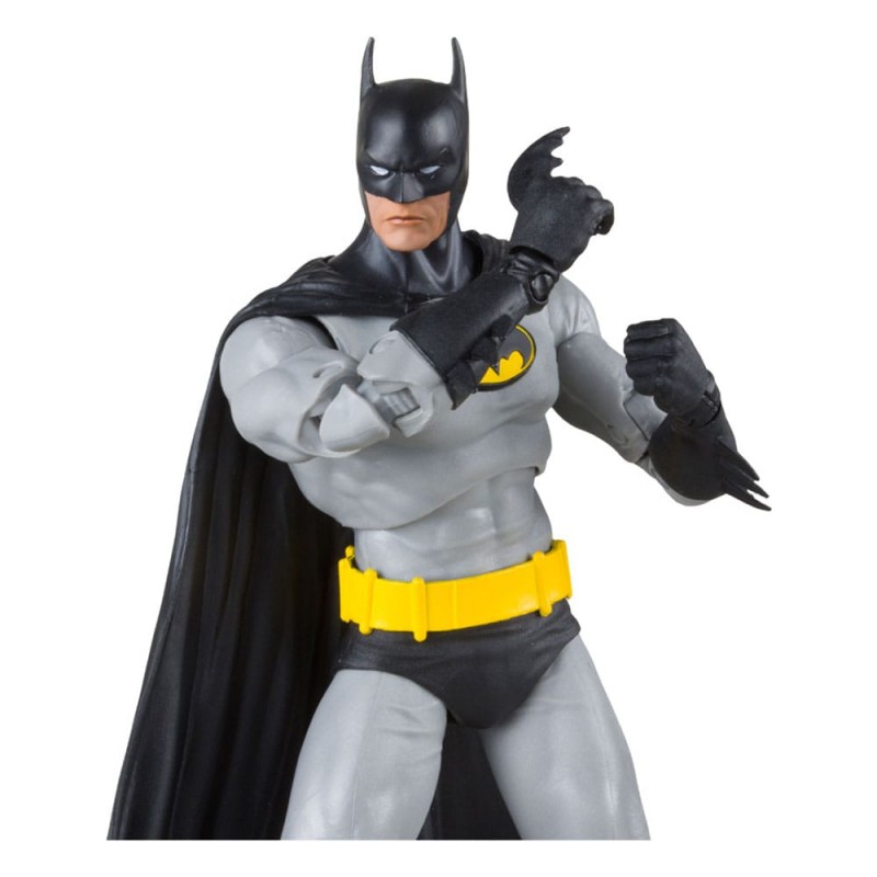 DC Multiverse Knightfall Batman Variante [Knightfall, Negro & Gris].